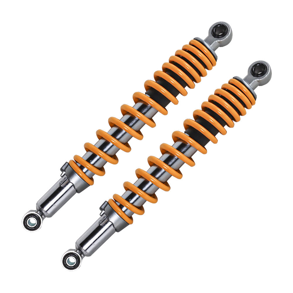 Amortecedor | Gp7 (par) | Com regulagem | Fazer 150 14/ | Mola Amarela