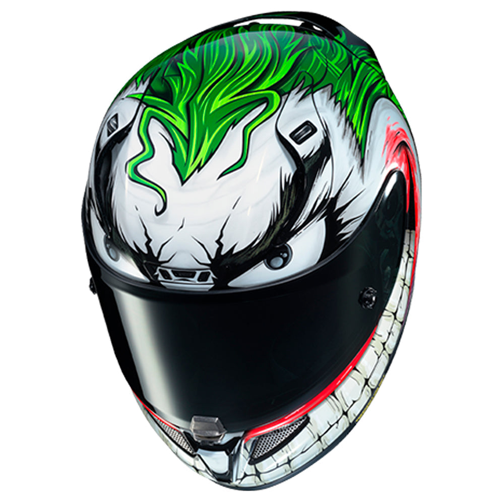 Capacete HJC Rpha 11 Dc Joker | Verde e Roxo