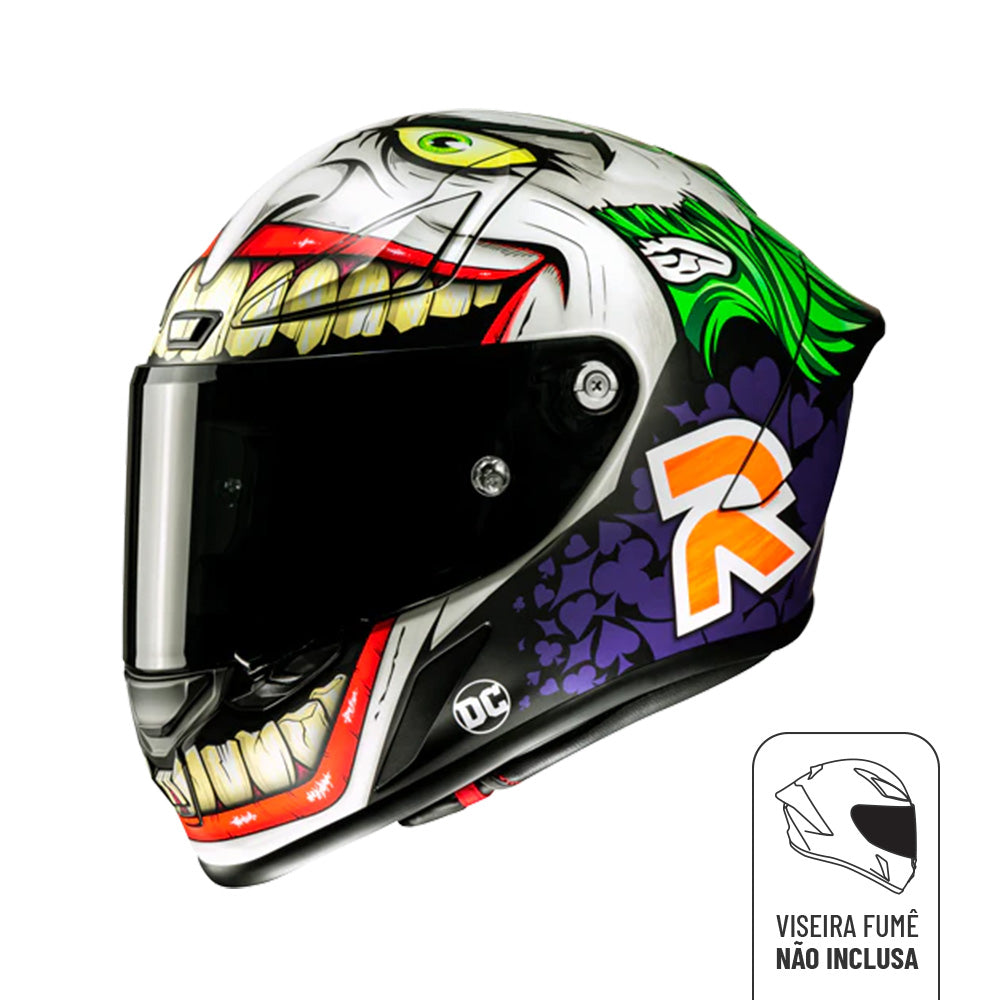 Capacete Hjc Rpha 1 | Joker Dc Comics