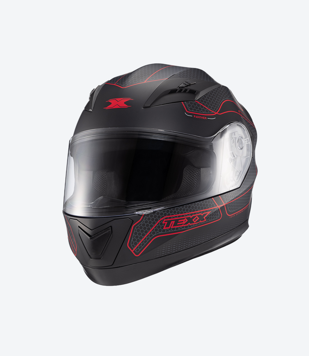 Capacete Texx Strike Panther | Vermelho Fosco